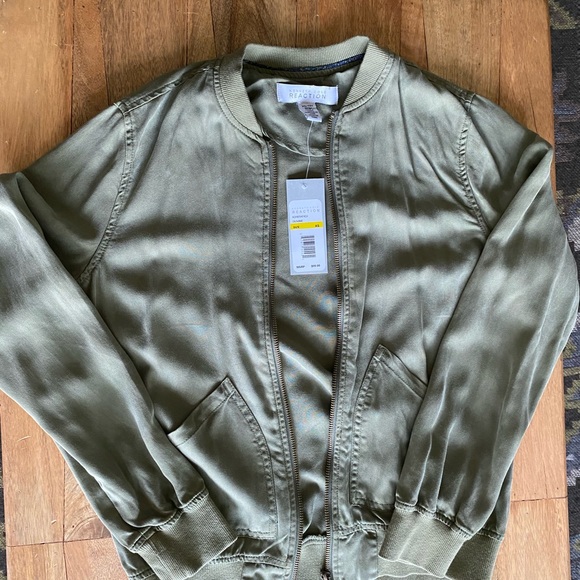 Kenneth Cole Reaction lightweight green jacket XS - Picture 3 of 7